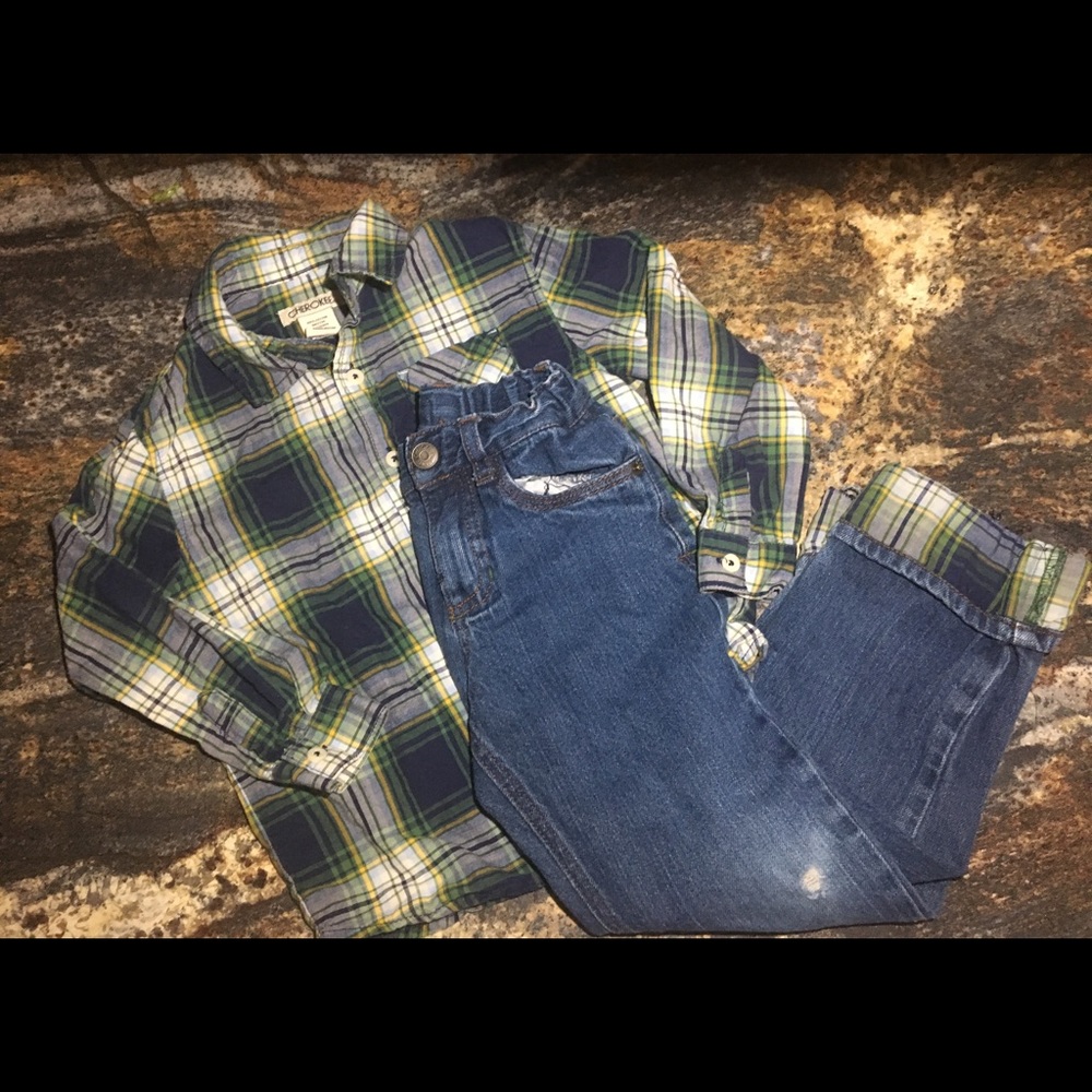 Cherokee Boy size 5 Outfit